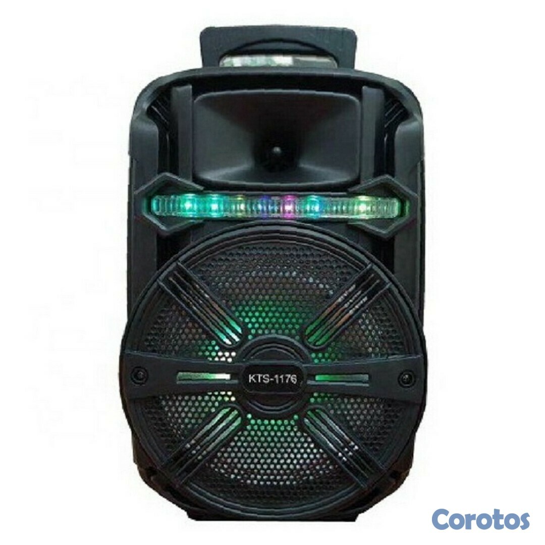 otros electronicos - Bocina portatil de 8 pulgadas con microfono KTS-1176 1