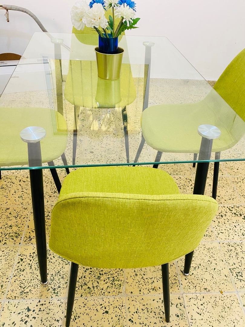 muebles y colchones - Comedor de 4 sillas 2