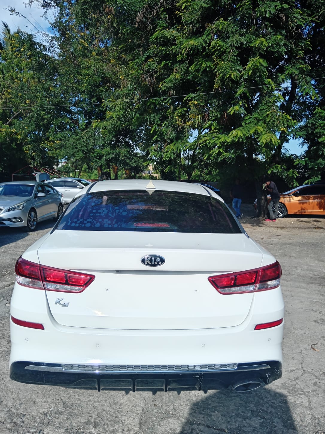 carros - KIA K5 2019 BLANCO 4