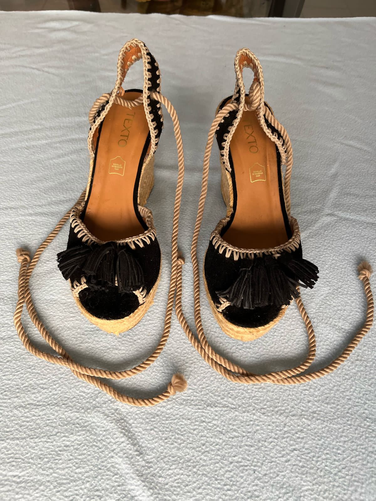 zapatos para mujer - Espadrilles con tacon 