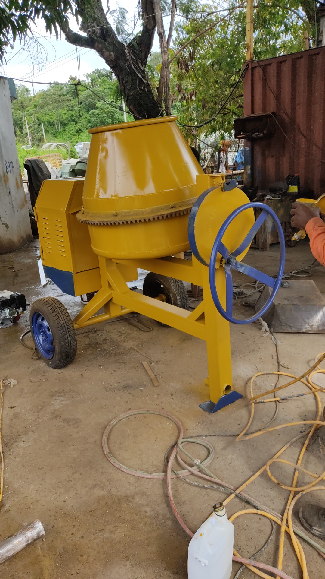 equipos profesionales - Trompo ligadora de concreto 1 funda y media REFORZADO, 1