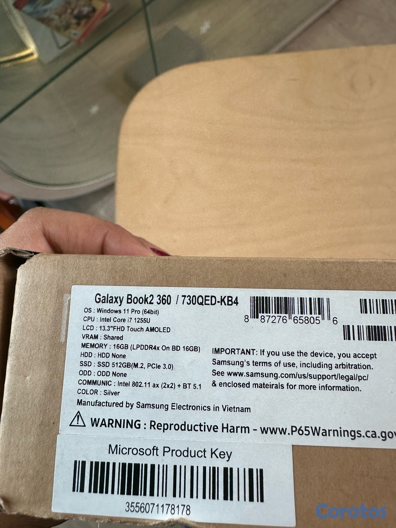 computadoras y laptops - BOOK 2 360 13.3" TOUCHSCREEN i7-1255U 16GB RAM 512GB SSD SILVER WINDOWS 11 PRO 2