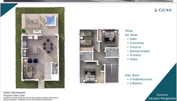 casas vacacionales y villas - Venta de villas en punta cana zona turística fecha de entrega 36meses 5