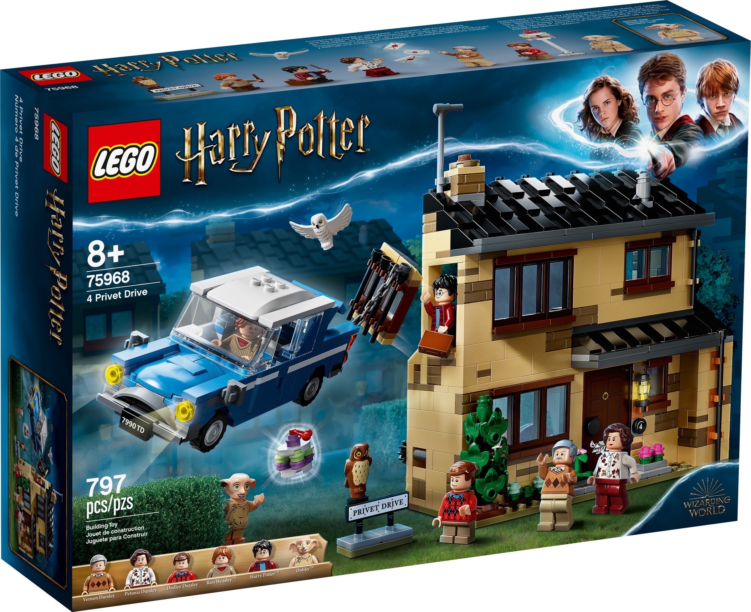 juguetes - Lego Harry Potter 75968 4 Privet Drive