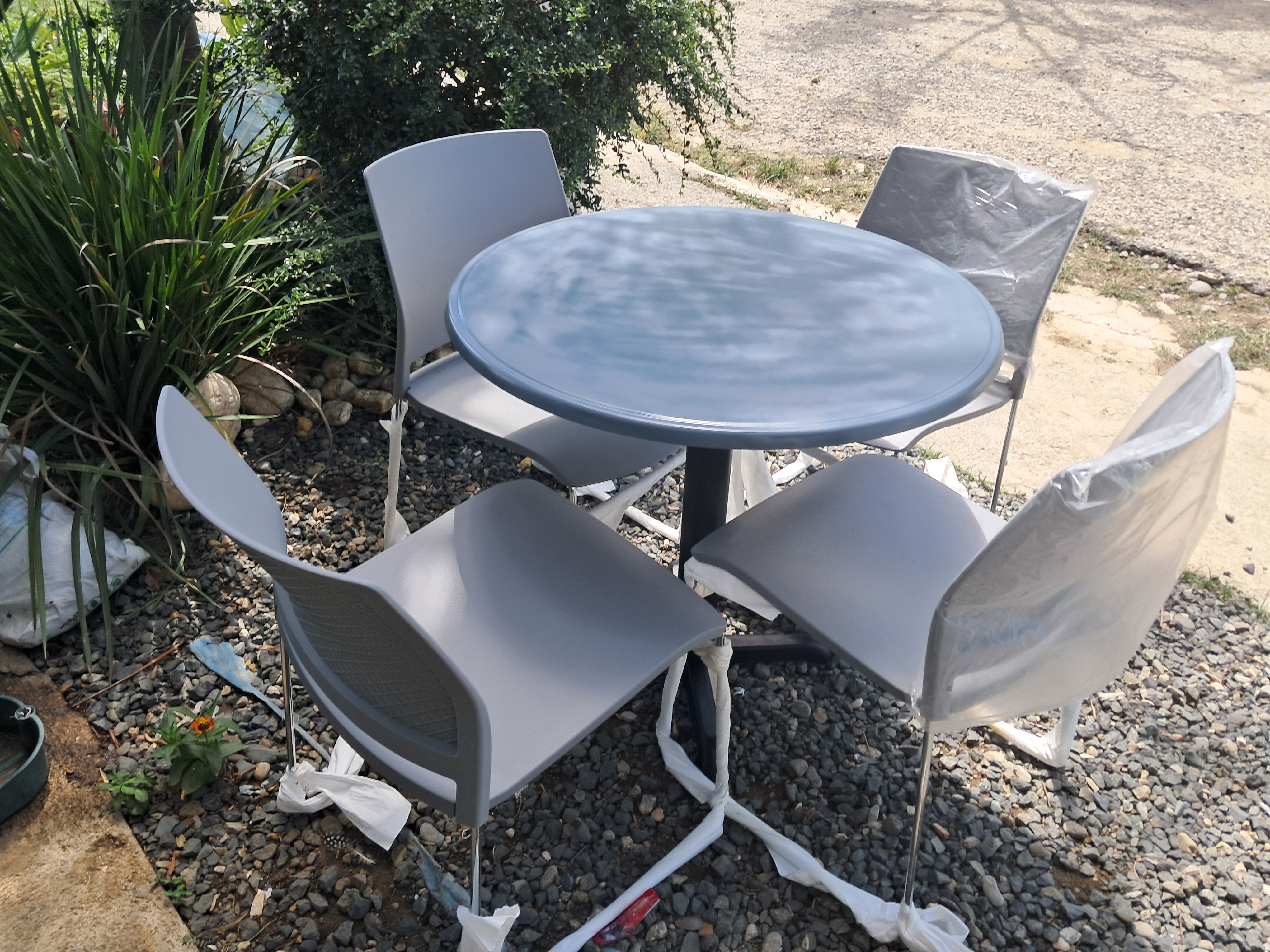 cocina - Pequeño comedor para  4 persona 890s   color gris  1