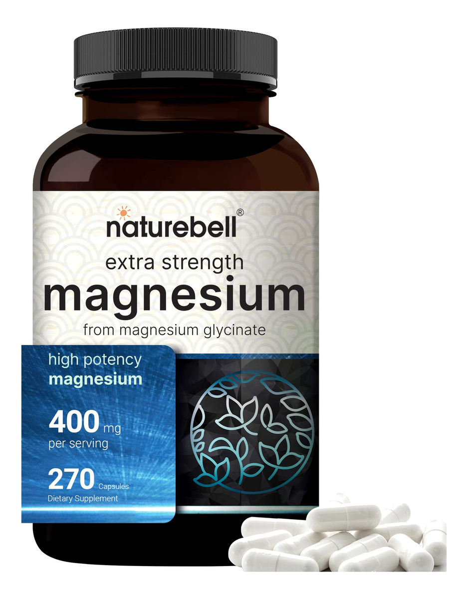 Salud y Equipamiento Médico - Naturebell Glicinato De Magnesio 400 Mg 1