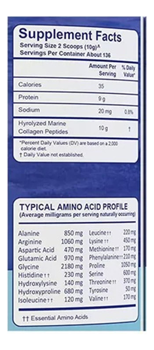 Salud y Equipamiento Médico - Colágeno Marino 3 Libras - L A $19130 - L A $191300 1