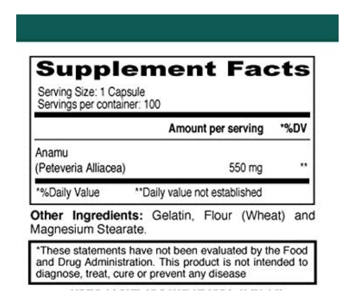 Salud y Equipamiento Médico - Anamu Elp Essential 550 Mg - Unida - Unidad A $1919 1