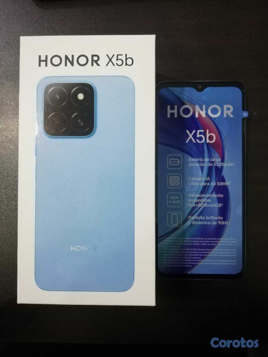 celulares y tabletas - Teléfono Honor X5B 64GB 4GB RAM Libre Nuevo 4