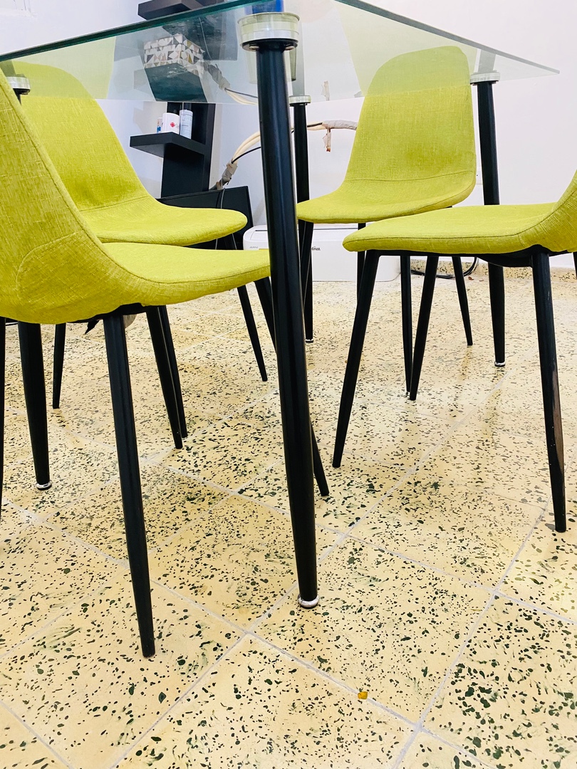 muebles y colchones - Comedor de 4 sillas 3