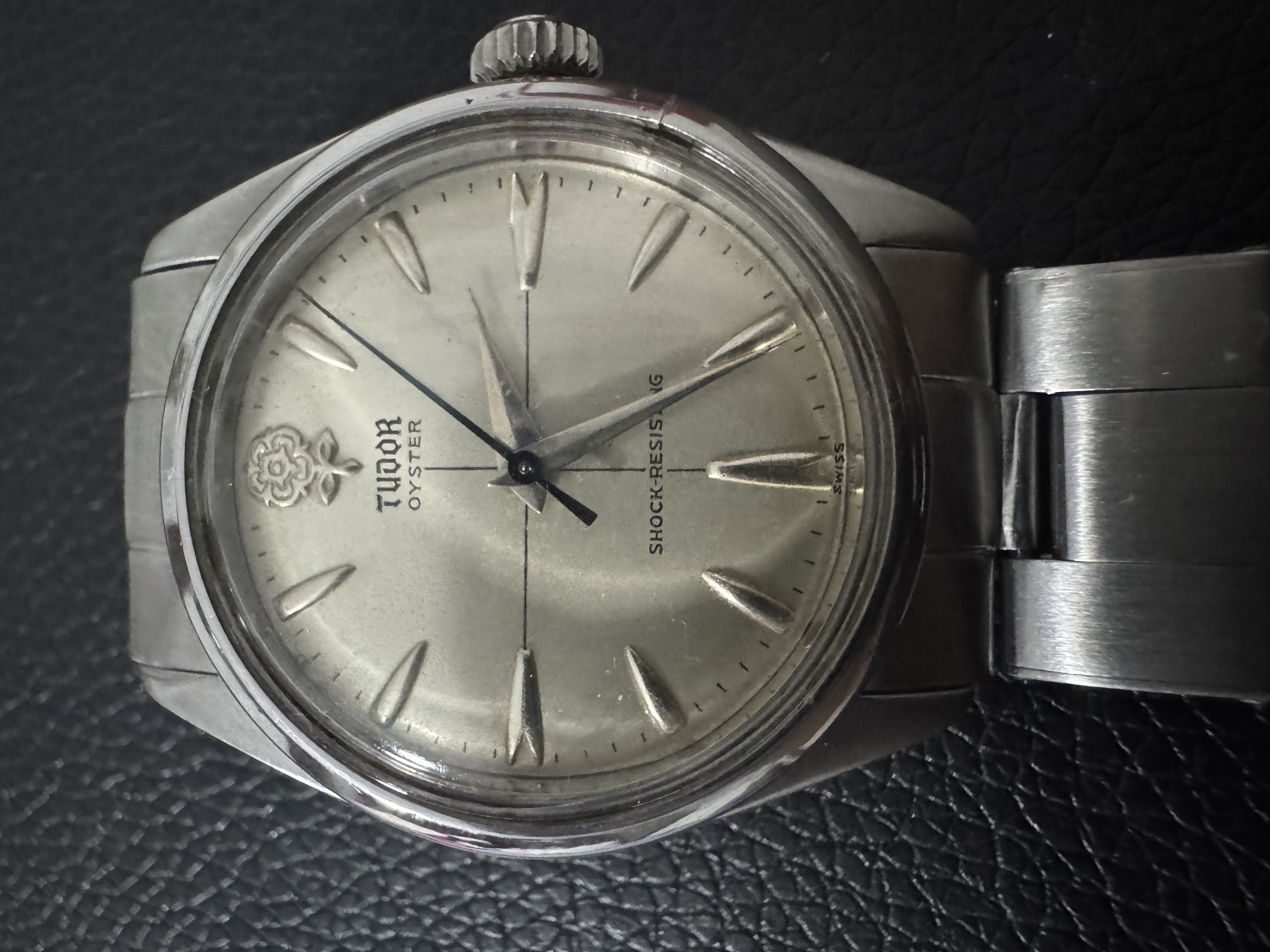 joyas, relojes y accesorios - Tudor Big Rose Oyster case by Rolex 09 vintage original  34 mm.  1