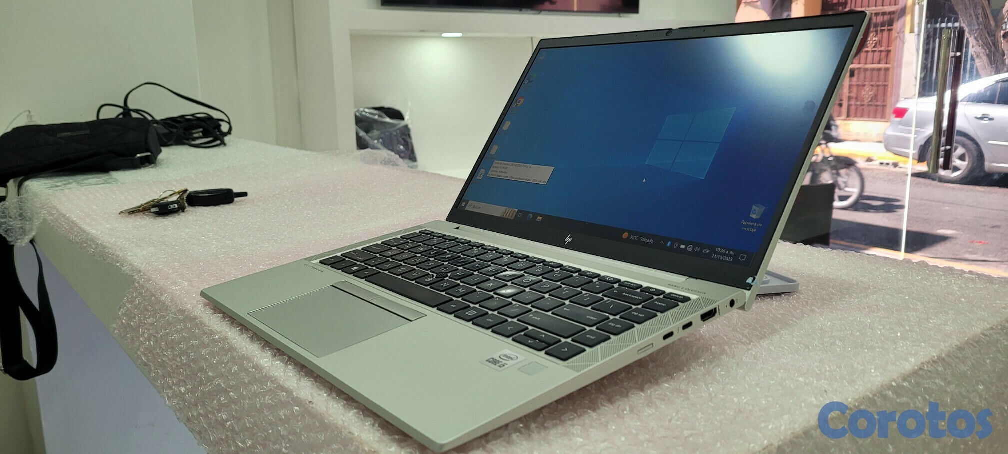 computadoras y laptops - Laptop hp G7 14 Pulg Core i5 10th Gen Ram 16gb Disco SSD 512GB Video 8gb 3