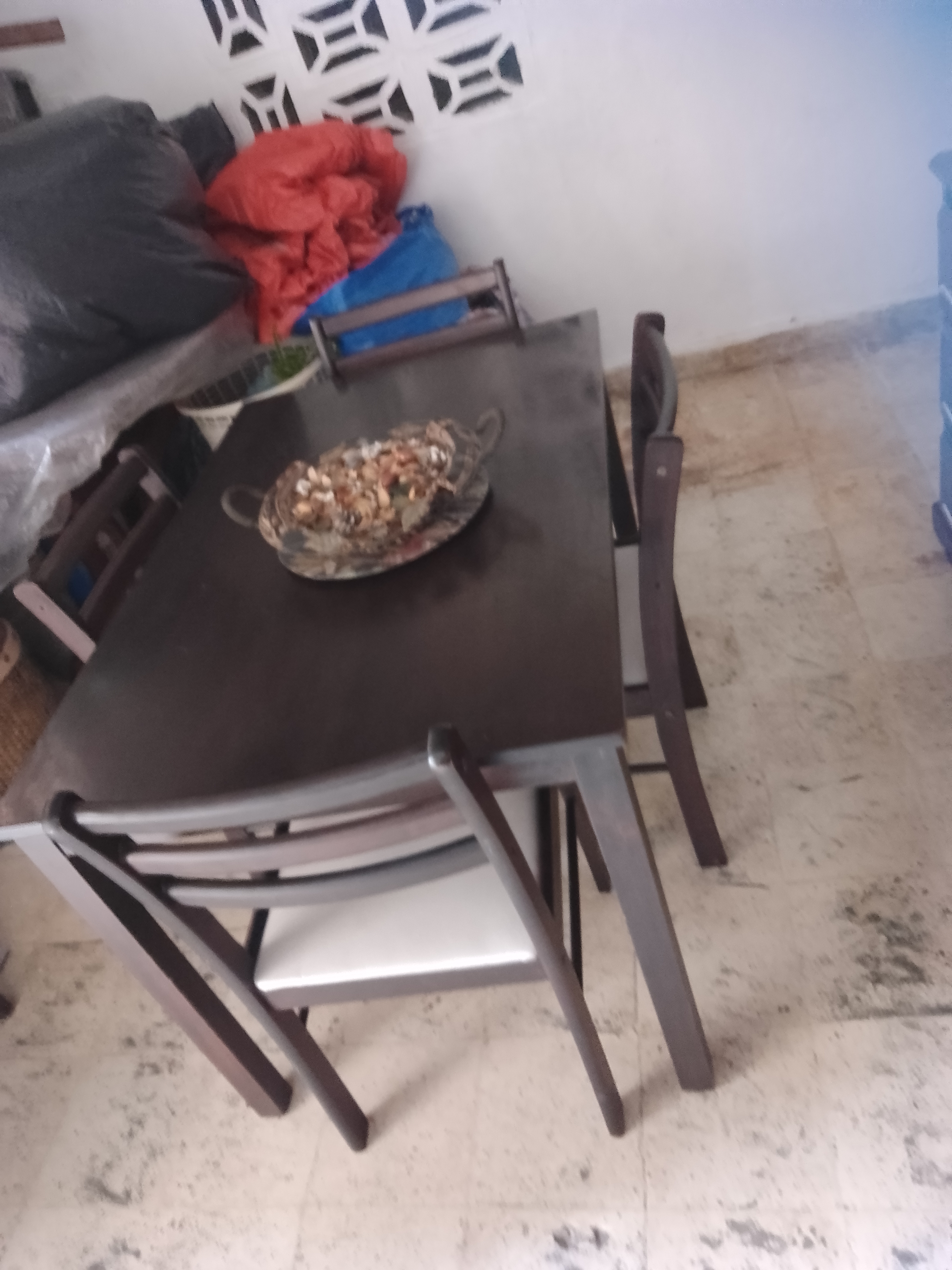 muebles y colchones - comedor 4 sillas importados ni roto ni flojo bien de pintura  3