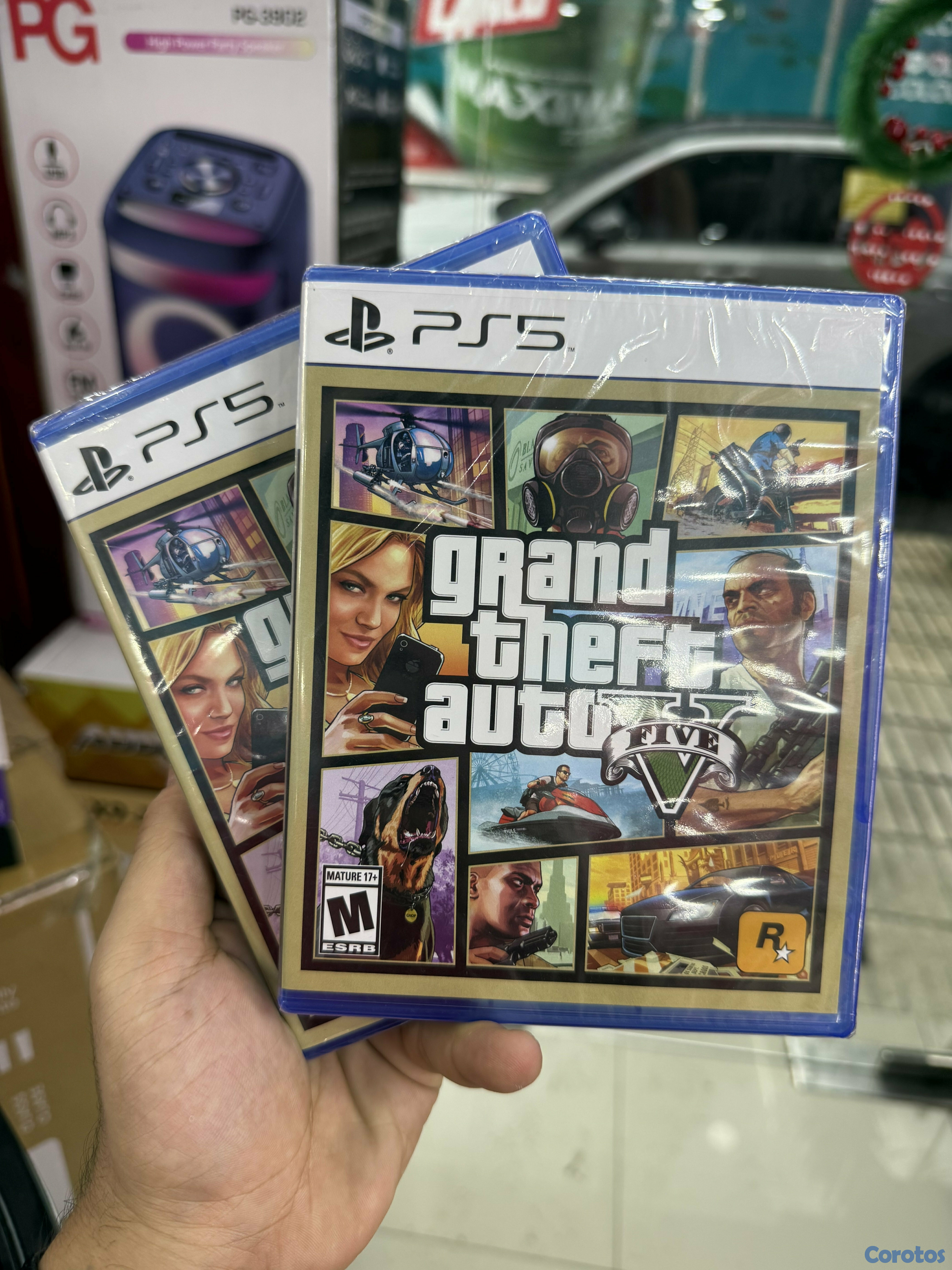 consolas y videojuegos - Grand Theft Auto V Ps5 Nueva