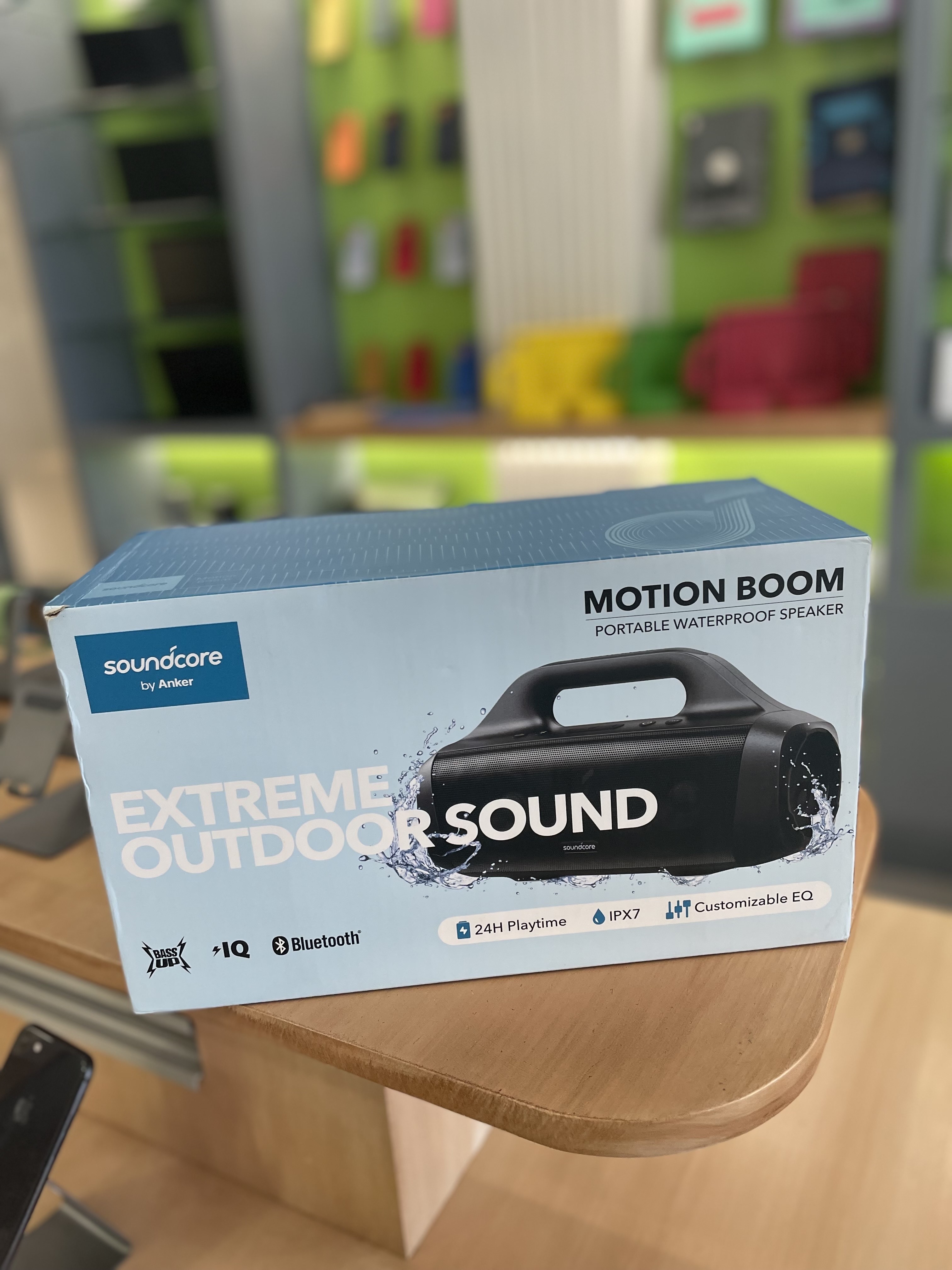 camaras y audio - BOCINA SOUNDCORE MOTION BOOM (Aprueba de agua)  0