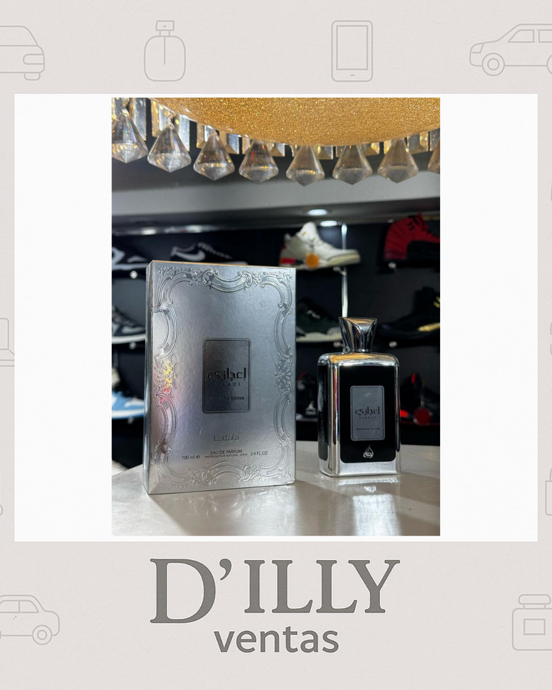 salud y belleza - PERFUME LATAFFA EJAAZI INTENSIVE SILVER 0