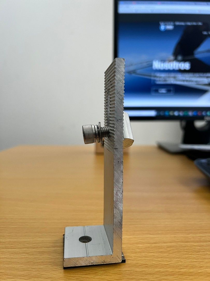 herramientas, jardines y exterior - Estructura Para Paneles En Aluminio O Hierro Inoxidable 2