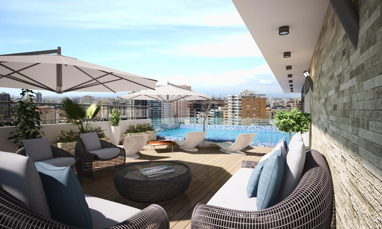 apartamentos - VENTA DE APARTAMENTO EN PIANTINI SANTO DOMINGO 2