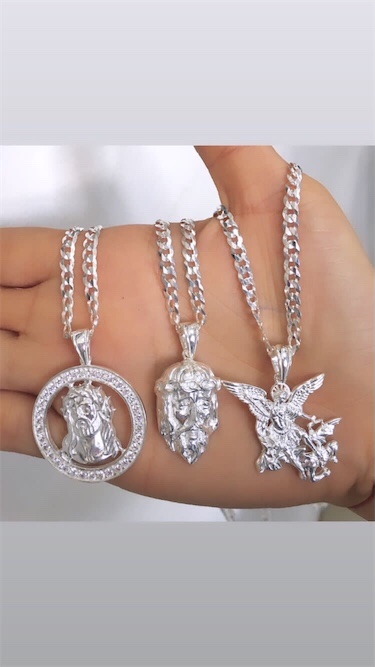 joyas, relojes y accesorios - Cadena medalla modernas 1