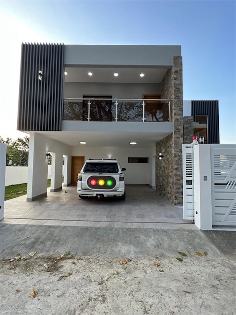 casas vacacionales y villas - Vendo casa en proyecto cerrado en JarabacoA 4