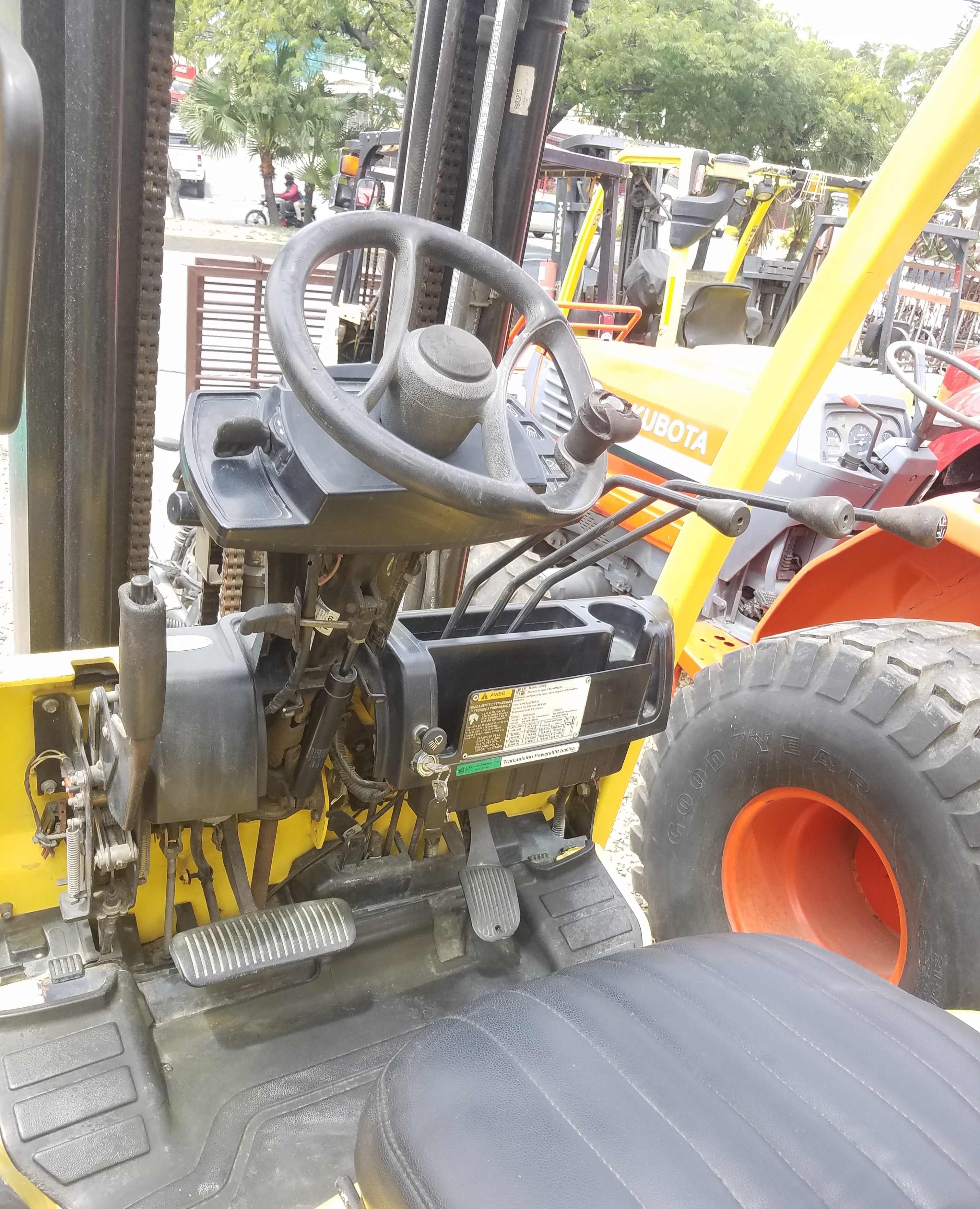 construccion e industrial - montacarga hyster 16 2.5t  0
