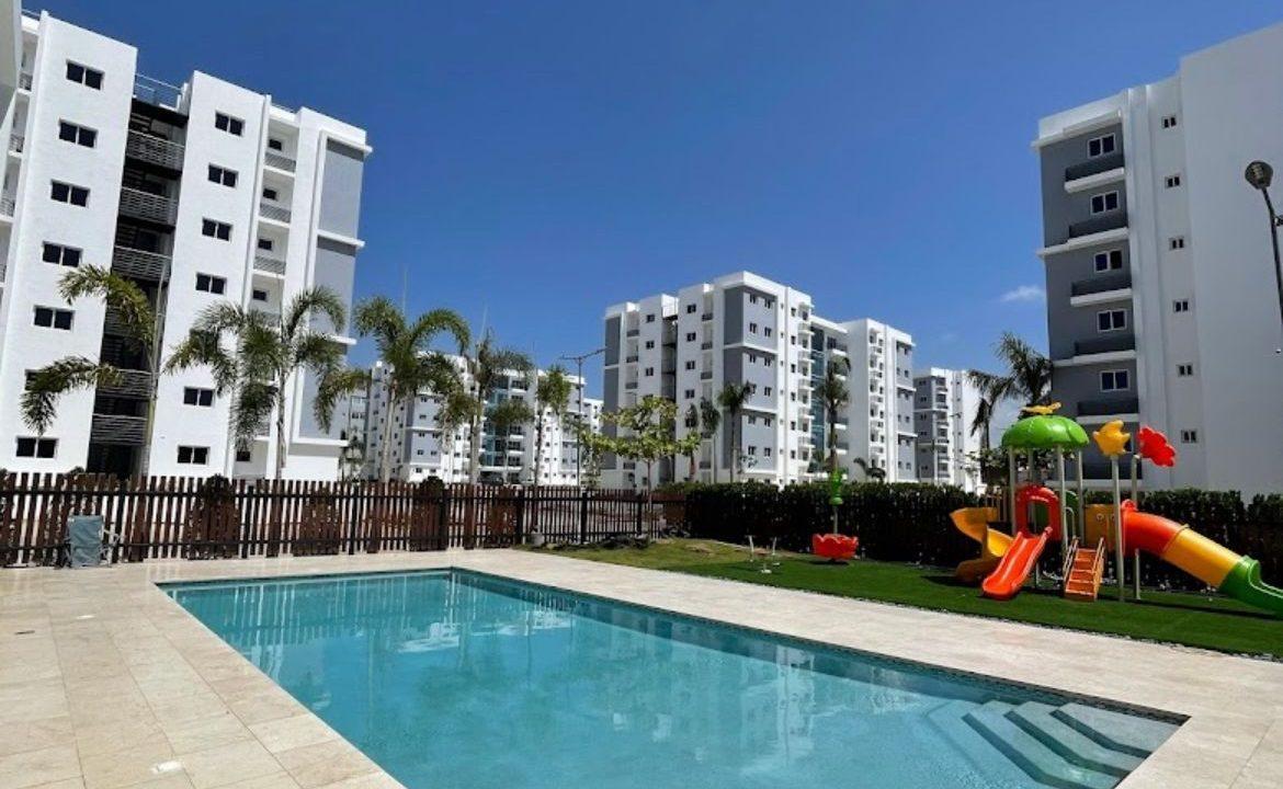 apartamentos - APARTAMENTO CON PISCINA DE VENTA EN CERRO ALTO SANTIAGO 0