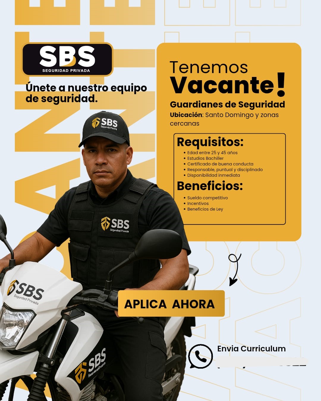 empleos disponibles - 📢 ¡Estamos Contratando! Guardian de Seguridad 0