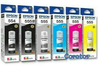 impresoras y scanners - BOTELLA DE TINTA EPSON ORIGINALES  PARA IMPRESORA L8180,555,554 1
