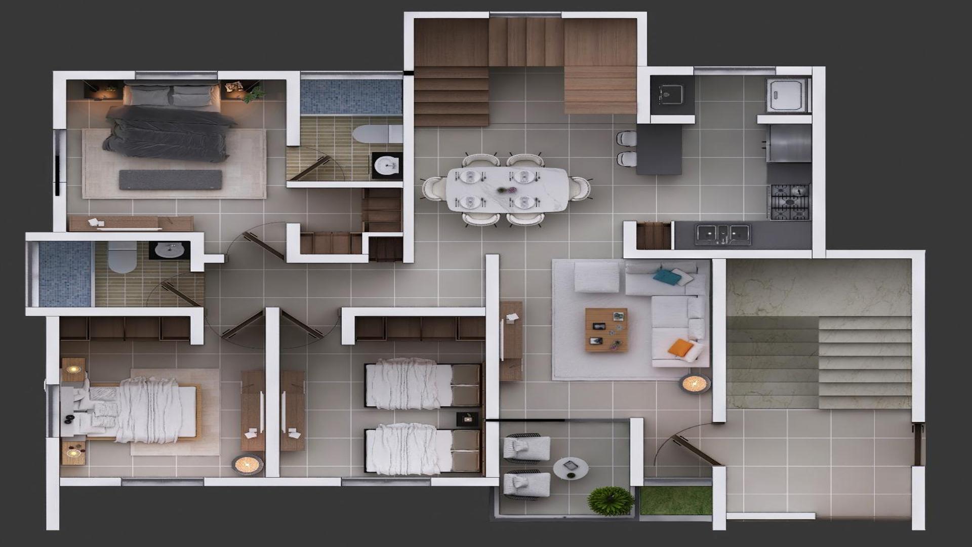 apartamentos - RESIDENCIAL DON ANDRES III 8