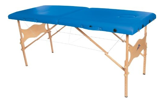 Salud y Equipamiento Médico - 3b Cientifico Basico Madera Portatil Mesas De Masaje Azul 1