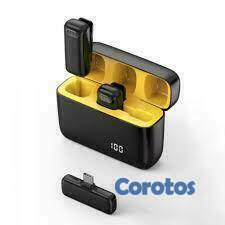 camaras y audio - MICROFONO INALAMBRICO WIRELESS DOBLE TIPO C CX01 2