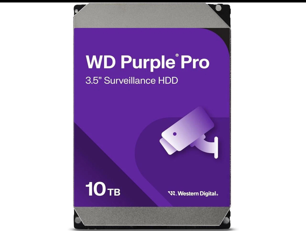 camaras y audio - WD purpura 10TB 
