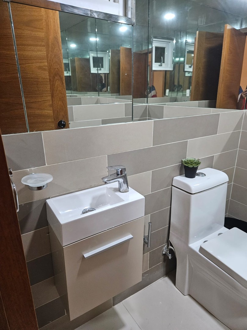 apartamentos - ALQUILO Apartamento amueblado, Torre Shalom III 5