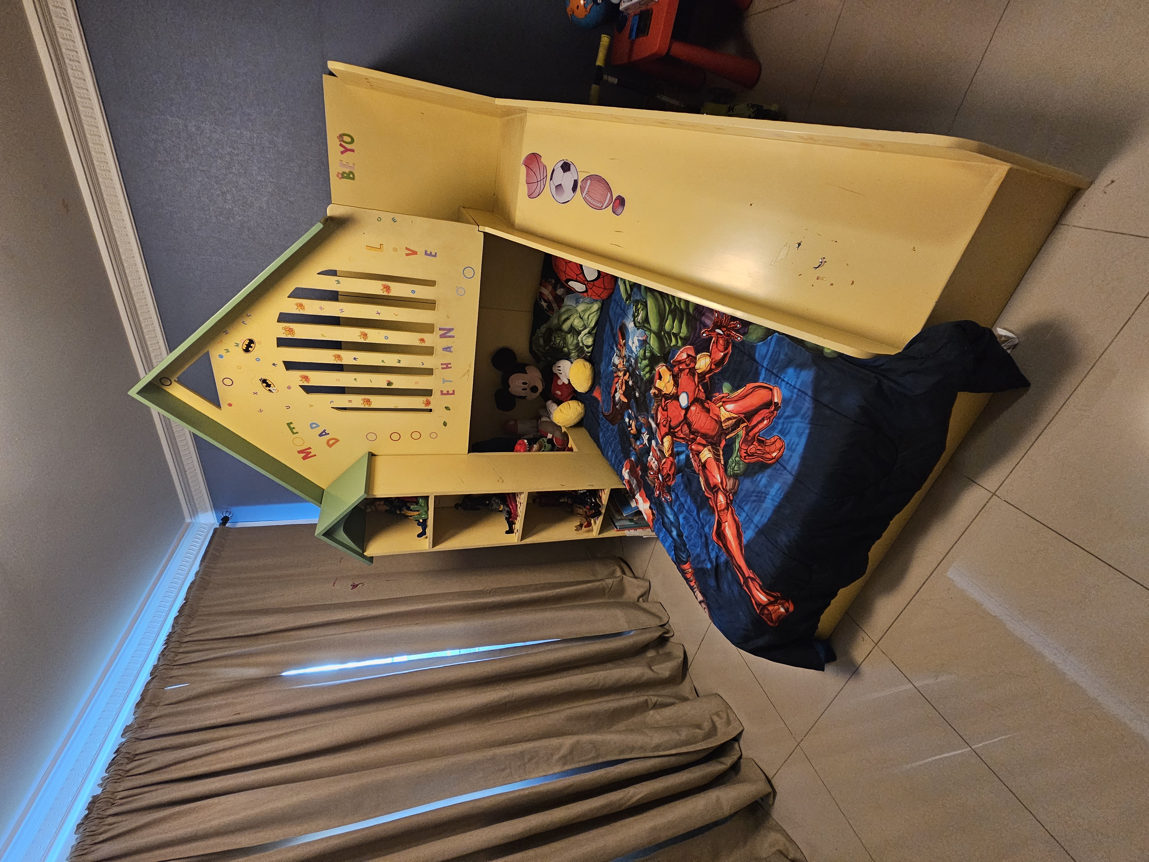 muebles - Cama con tobogan 2