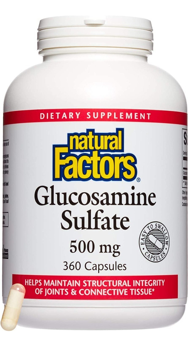 Salud y Equipamiento Médico - Glucosamina 500 Mg Natural Fact 0