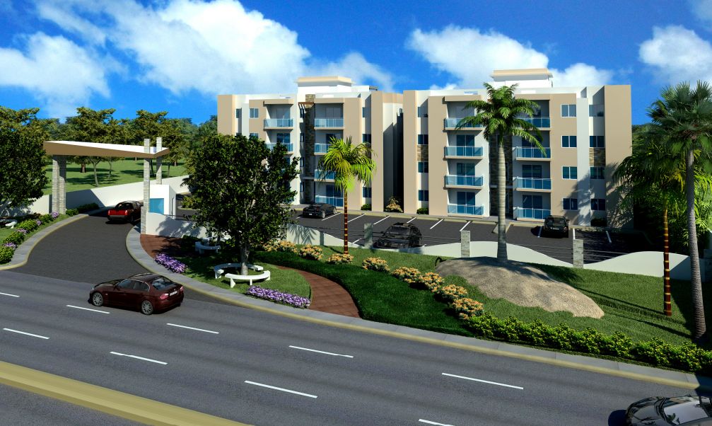apartamentos - apartamento en boca chica en venta cerca playa 3