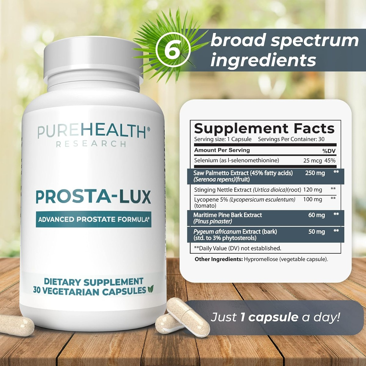 Salud y Equipamiento Médico - Soporte Prostata 30cap Pureheal 1