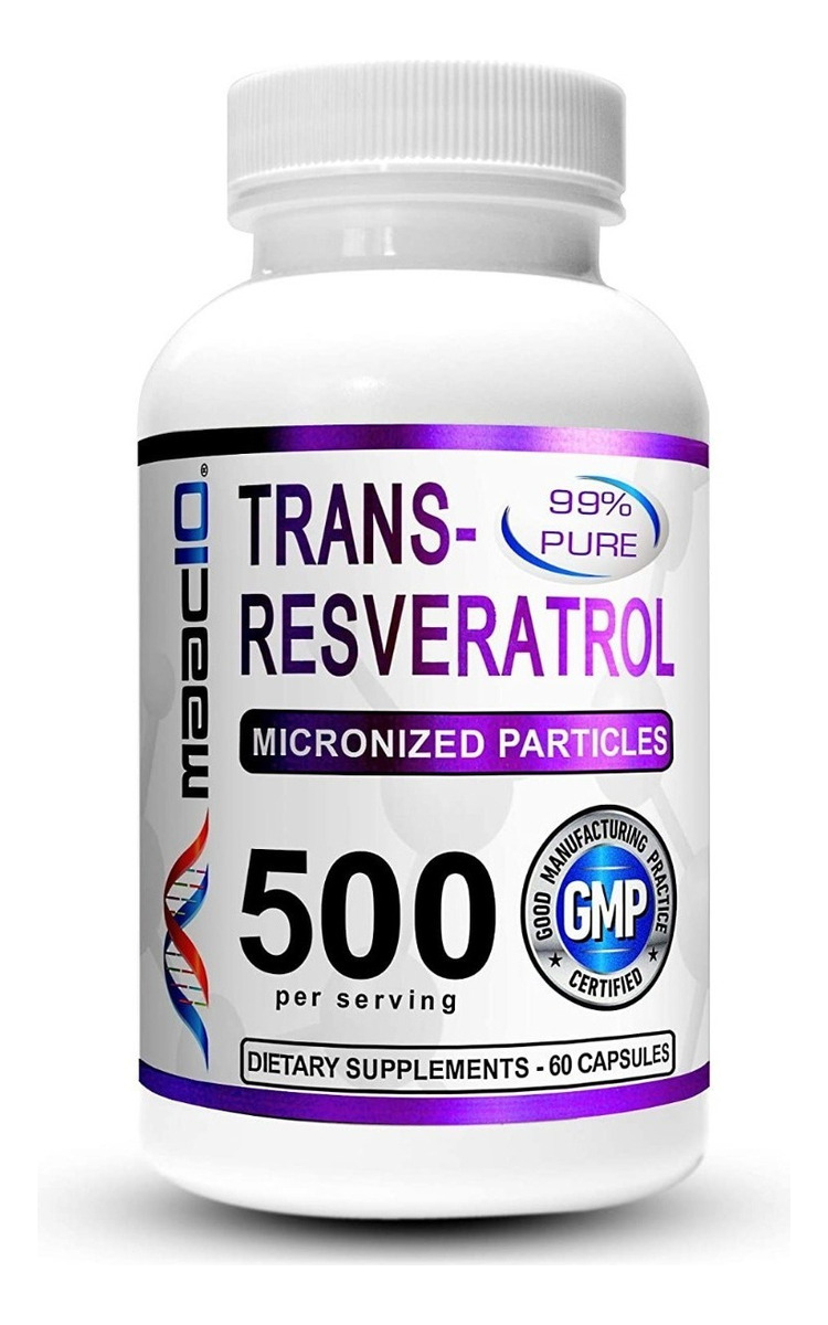 Salud y Equipamiento Médico - Maac10 Transveratrol De 500 Mg