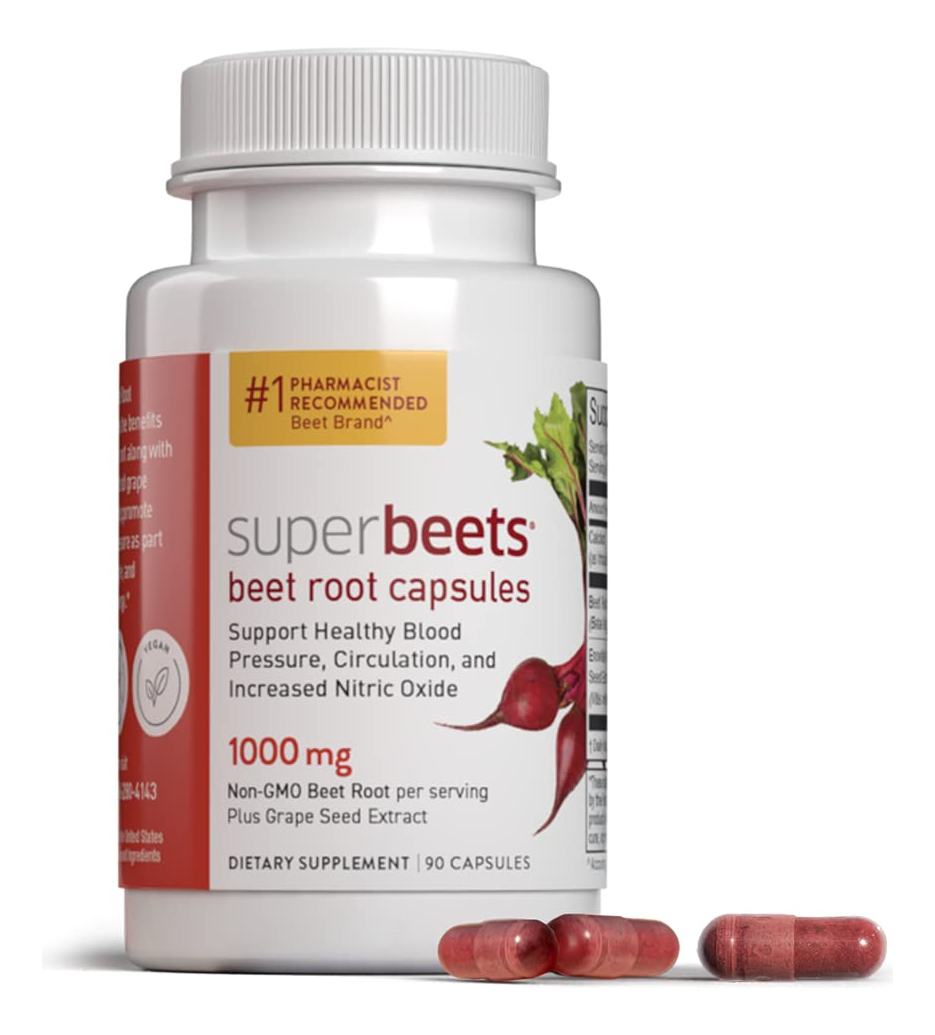 Salud y Equipamiento Médico - Humann Superbeets Capsulas De Raiz De Remolacha 90 Unidades 0