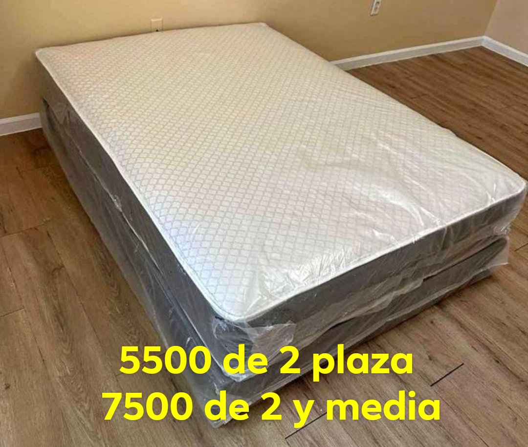 muebles y colchones - juego de colchones desde 4000 1