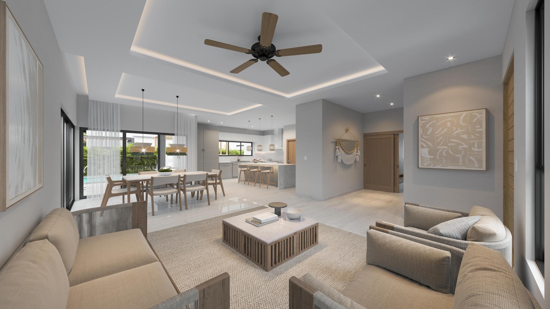 casas vacacionales y villas - Villa Diamante Punta Cana 2