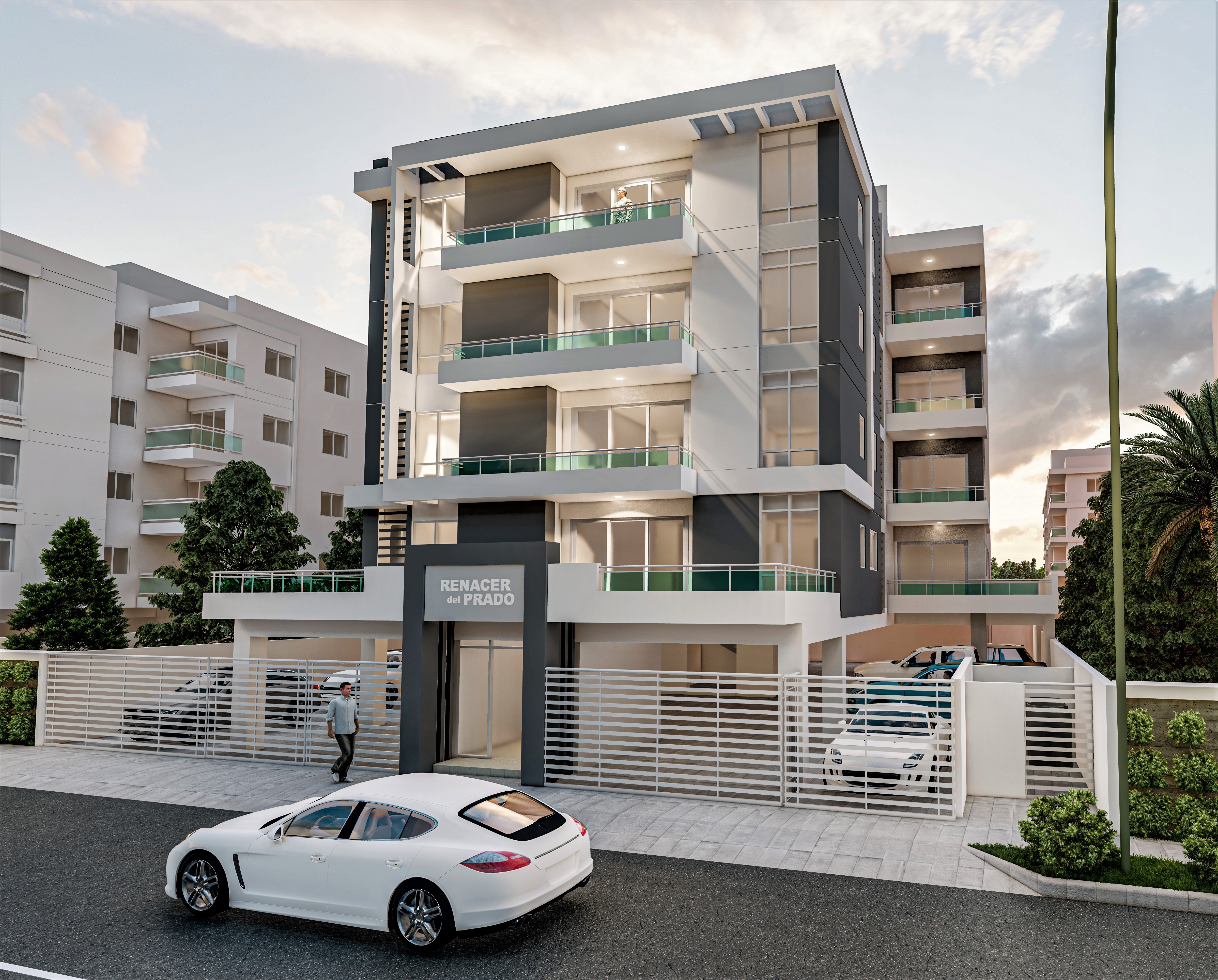 apartamentos - Apartamentos con 2 parqueos y grandes. Renacer