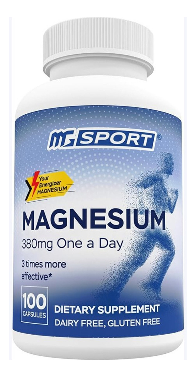 Salud y Equipamiento Médico - Magnesio 380 Mg - 100 Capsulas - U - Unidad A $2619