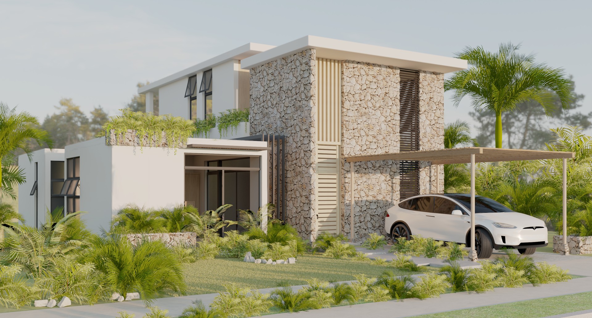 casas vacacionales y villas - Proyecto de Villas en Veron Punta Cana 1