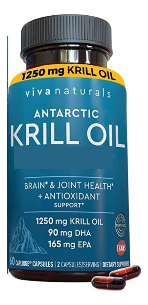 Salud y Equipamiento Médico - Aceite Krill 1250mg Viva Natura - - Unidad A $4065 0