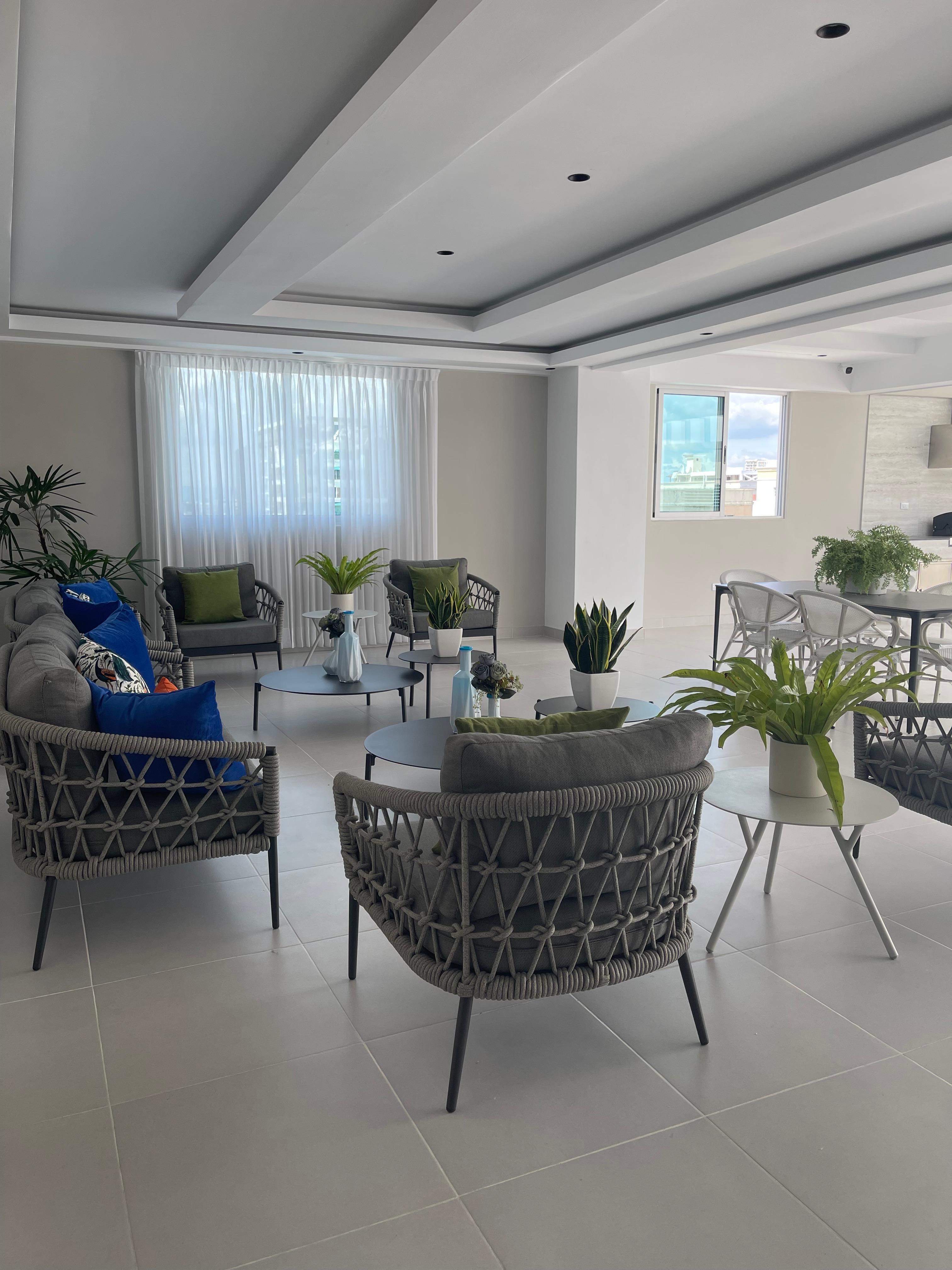 apartamentos - Apartamento Amueblado en Evaristo Morales  7