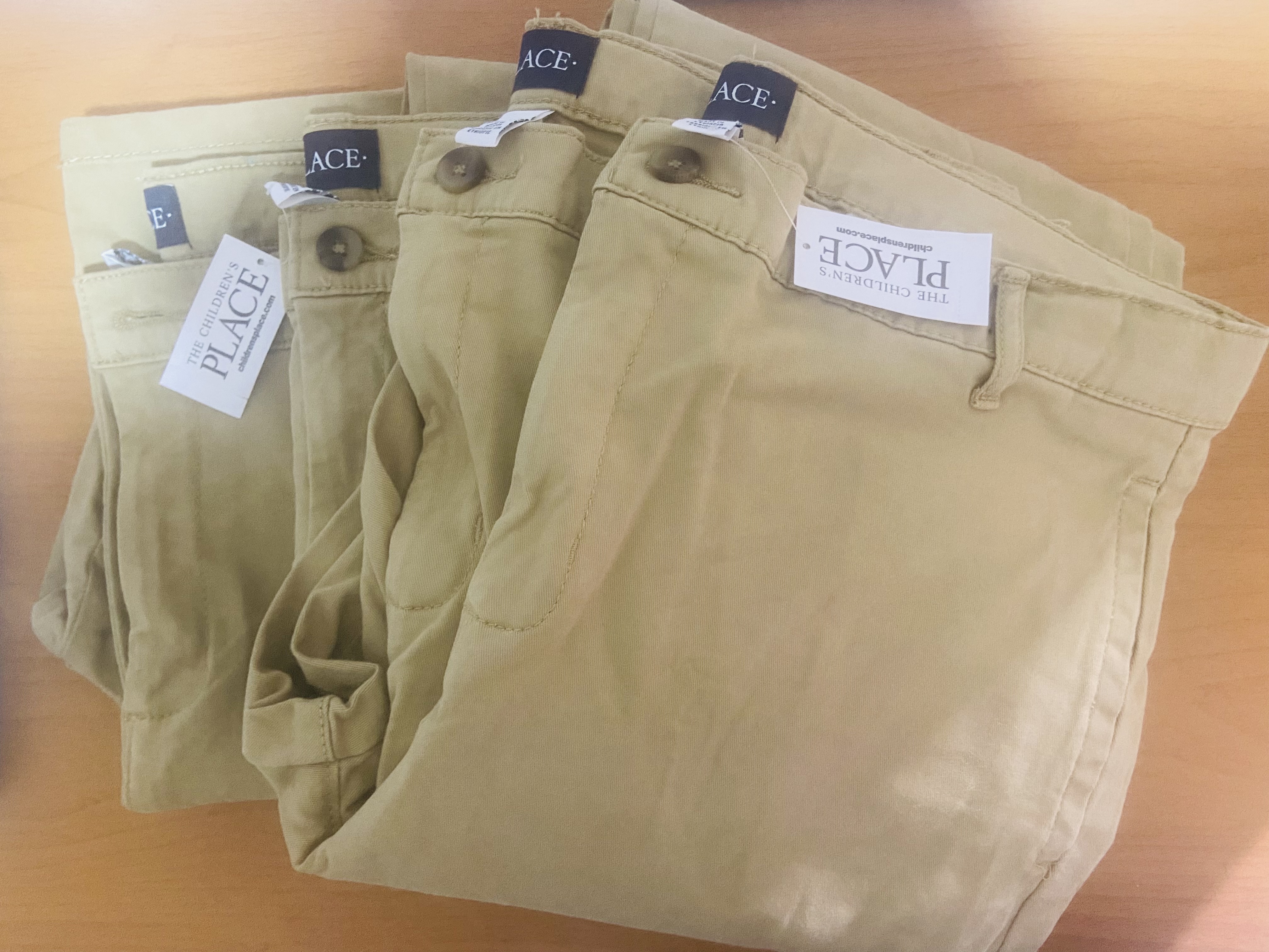 ropa para hombre - Patalones para colegio color Caqui  3