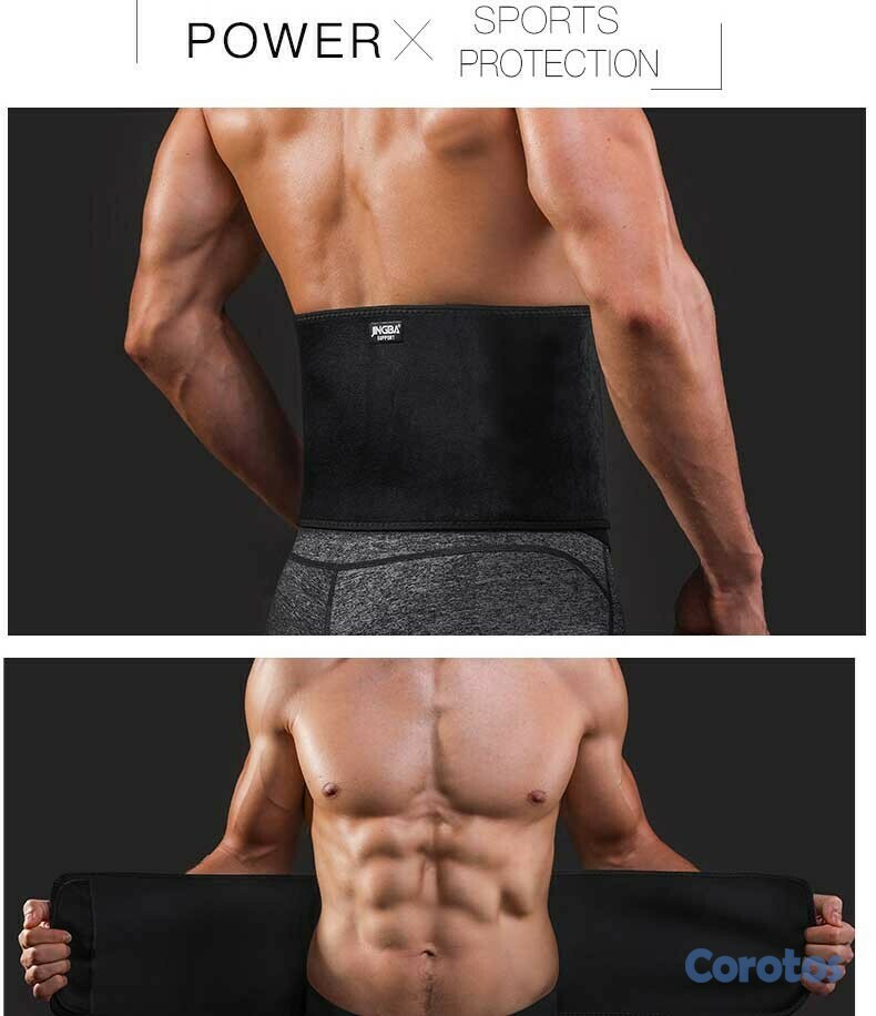 salud y belleza - Soporte de cintura con protección ajustado - JINGBA 7886 4