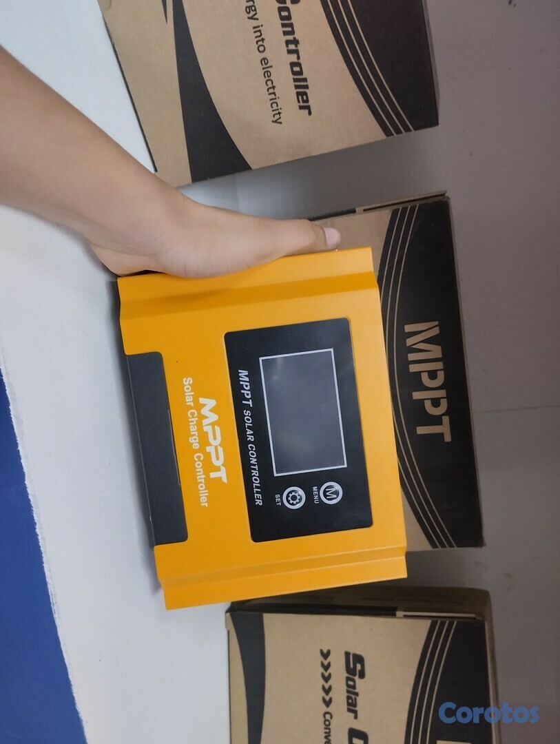 otros electronicos - controladores de energia solar desde 10amp astas 100 120amp en oferta  3