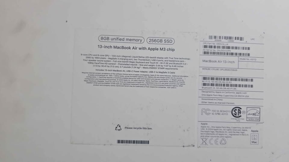 computadoras y laptops - MacBook Air M3 13 512GB 16GB RAM 2